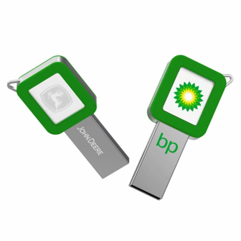 square shaped acrylic pendrive, usb falshe drive